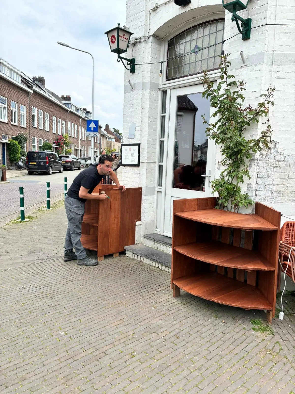 Maatwerkkast buitengevel Villeneuve